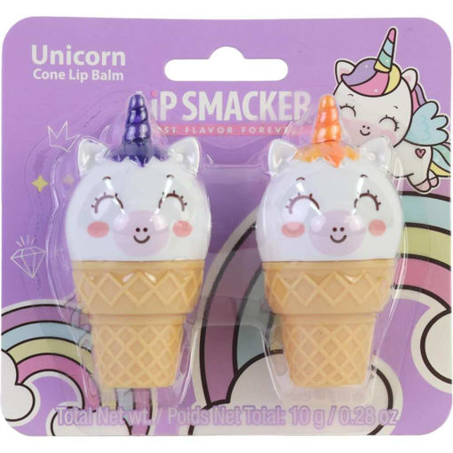 Picture of LIP SMACKER UNICORN ICE CREAM CONE LIP BALMS
